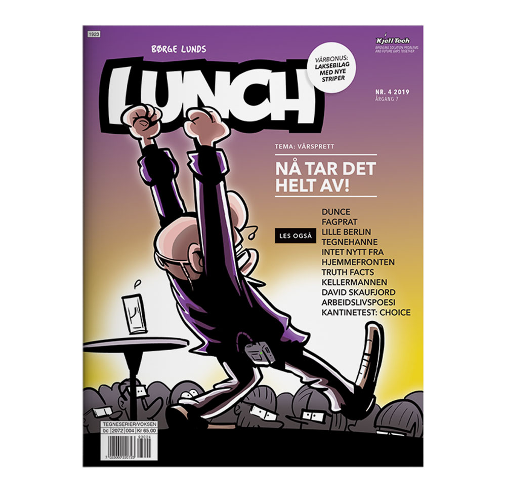 Lunch magasin forside nr 4,2019