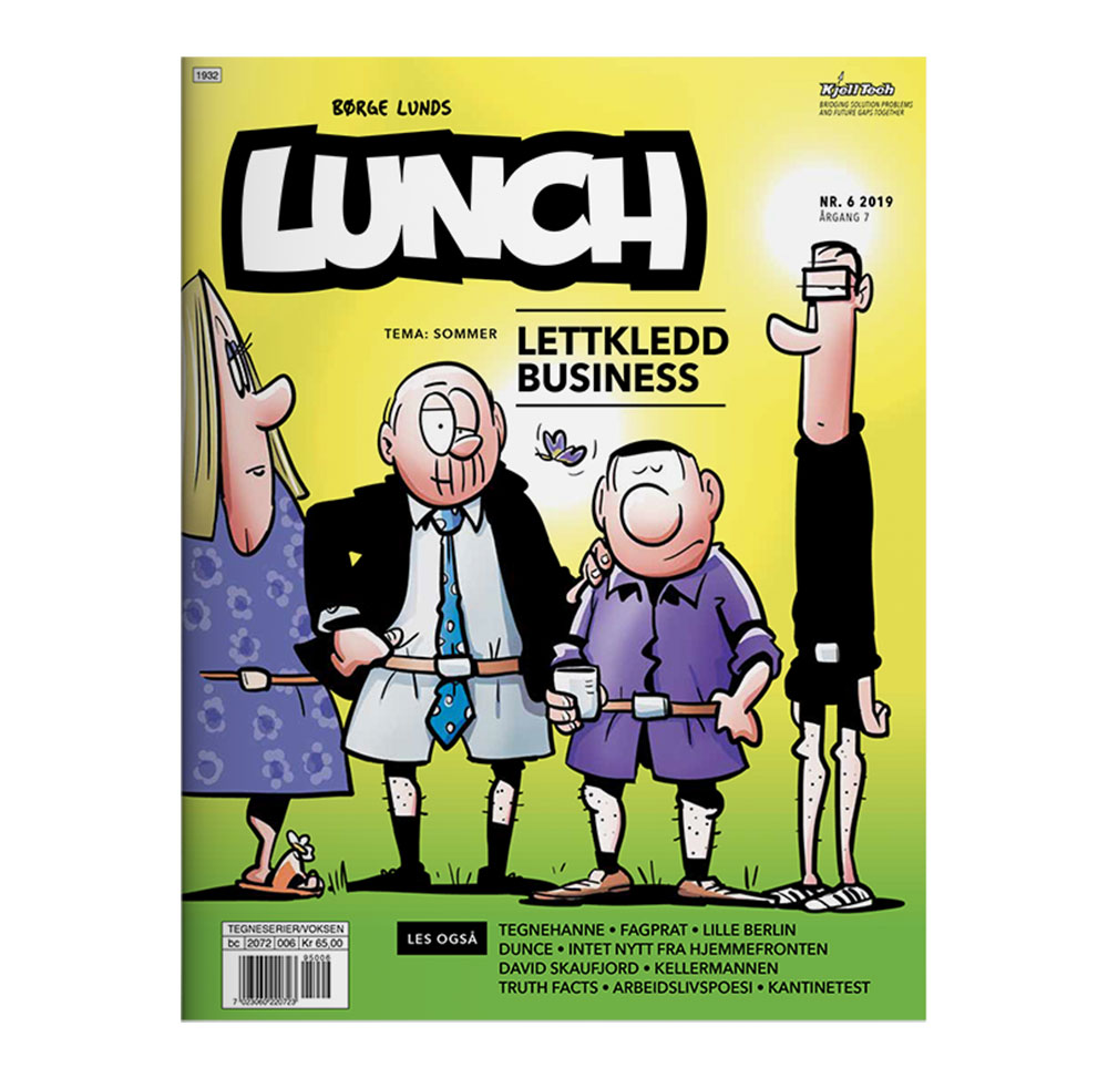 Lunch magasin forside nr 6,2019