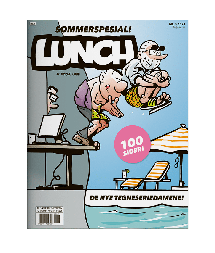 Lunch blad 05 Sommerspesial cover med Lunch-kopp