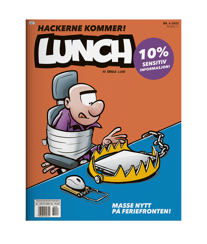 Lunch blad 06 Hackerne kommer cover