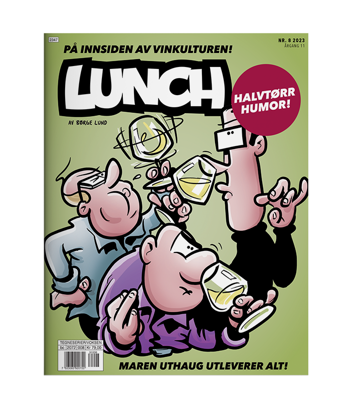 Lunch blad 08 Halvtørr humor