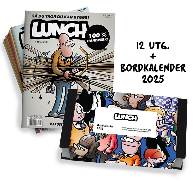 Luunch #07 12 utg. + bordkalender 2025