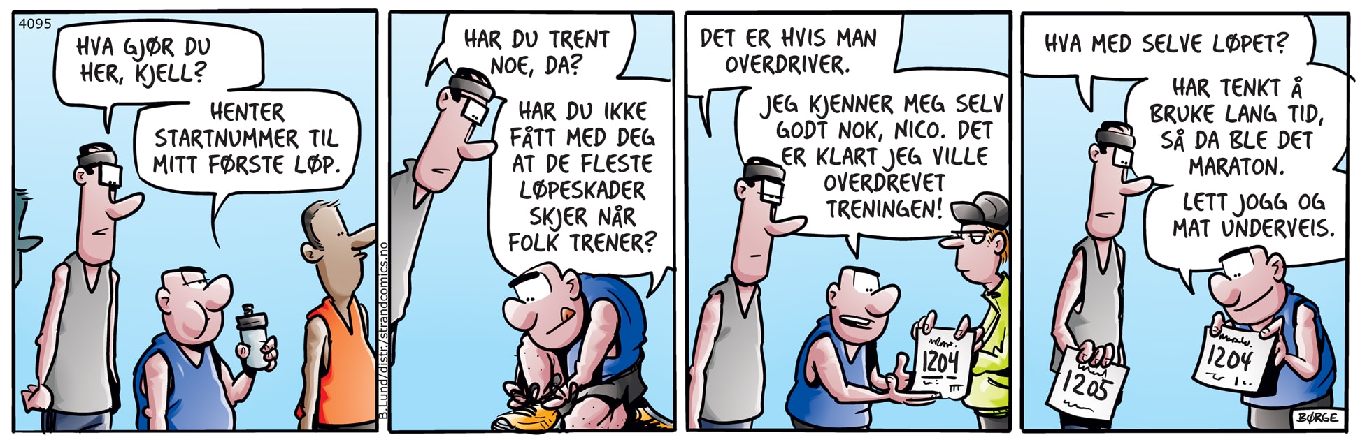 Lunch 4095 lett jogg